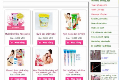 Các chiêu trò bán mỹ phẩm trực tuyến